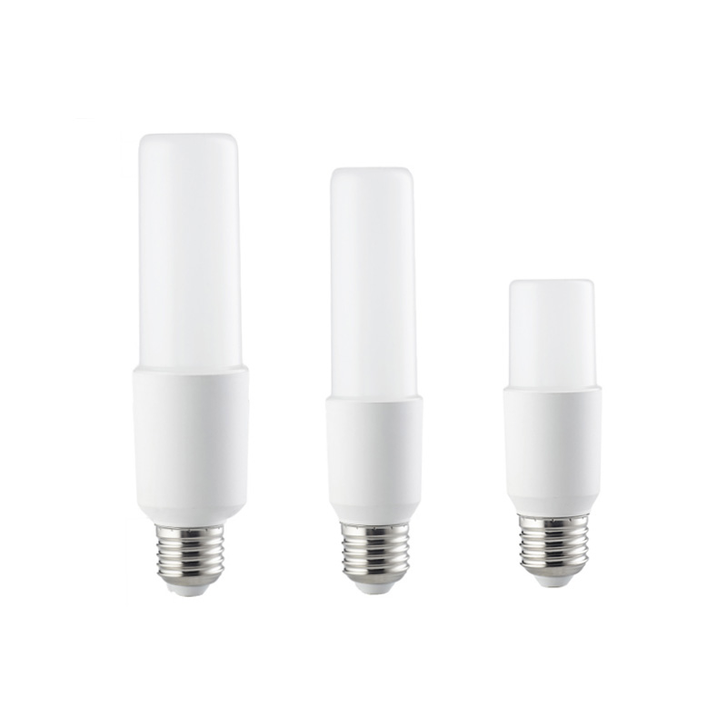 プラスチックとアルミニウムのハイブリッド ミニ T シリーズ LED ランプ (E14/E27 口金)