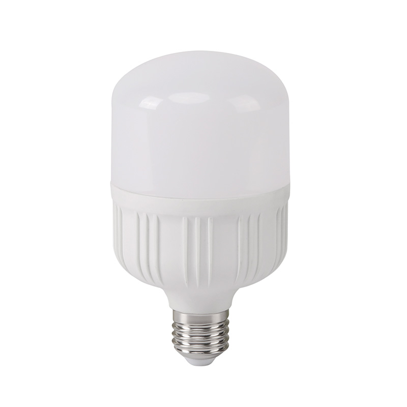 プラスチックとアルミニウムのハイブリッド T シリーズ LED 電球 (E27/E40 口金)