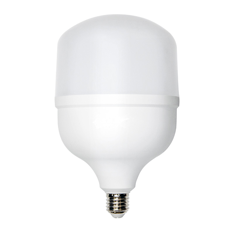 プラスチックとアルミニウムのハイブリッド T シリーズ LED 電球 (E27/E40 口金)